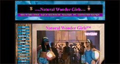 Desktop Screenshot of naturalwondergirls.com